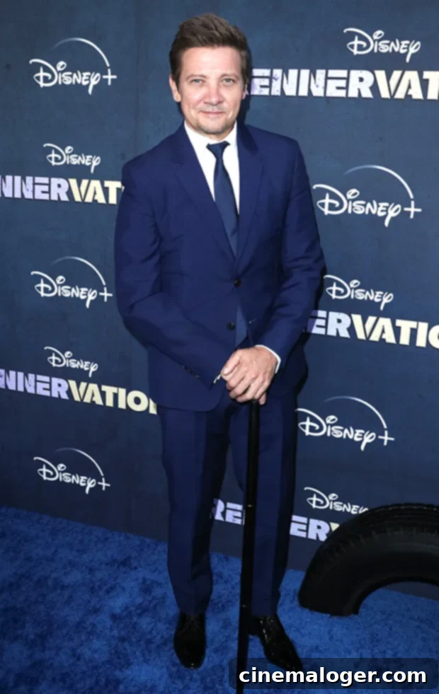 Dramatic Bodycam Footage Captures Desperate Jeremy Renner Rescue After Snowplow Incident 2 Jeremy Renner in April 2023, months after his near-fatal accident