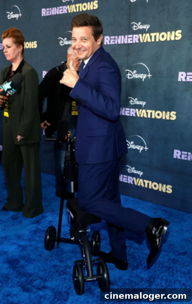 Dramatic Bodycam Footage Captures Desperate Jeremy Renner Rescue After Snowplow Incident 3 Jeremy gets around. (Shutterstock)