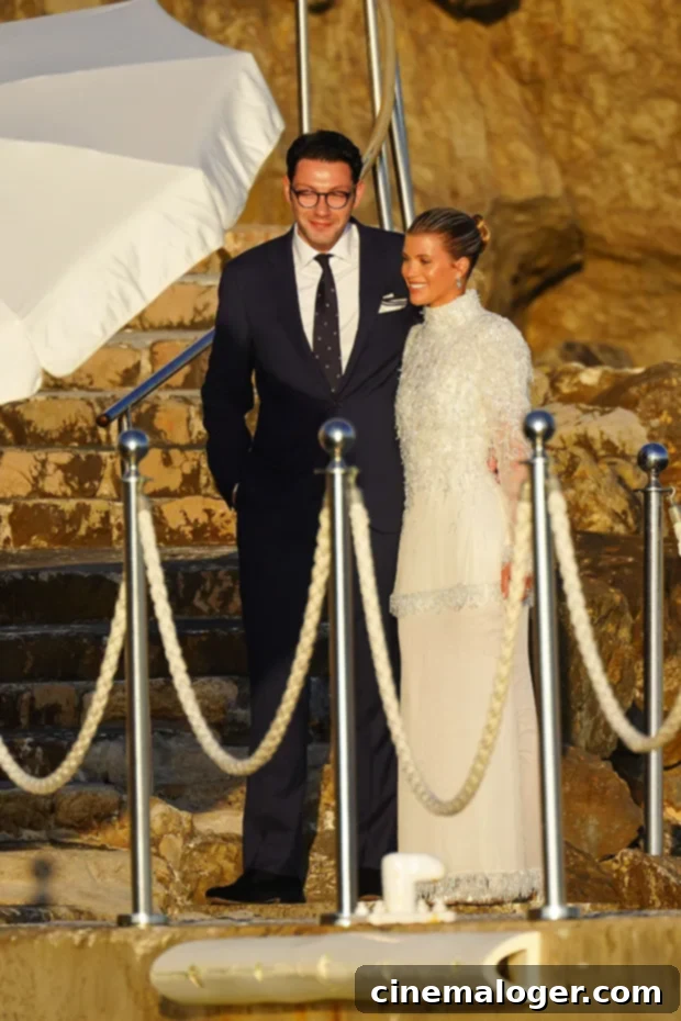 Lionel Richie's Daughter Sofia Weds Elliot Grainge in France 2 Sofia Richie at her rehearsal dinner/wedding welcome party in the South of France