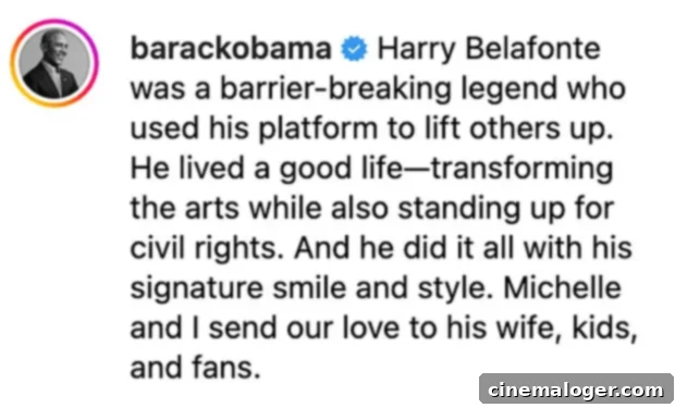 Global Icons John Legend And Barack Obama Honor Legendary Harry Belafonte At 96 2 Barack Obama with Harry Belafonte in the White House