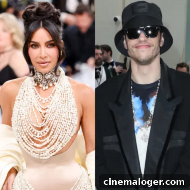 Nine Months Later: Kim Kardashian and Pete Davidson Reunite at Met Gala 2 kim kardashian pete davidson