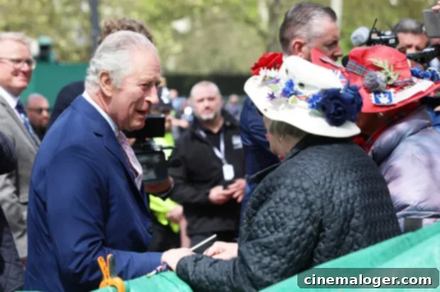 King Charles, William, and Kate Meet Crowds Ahead of Coronation 2 King Charles greets fans a day before his coronation