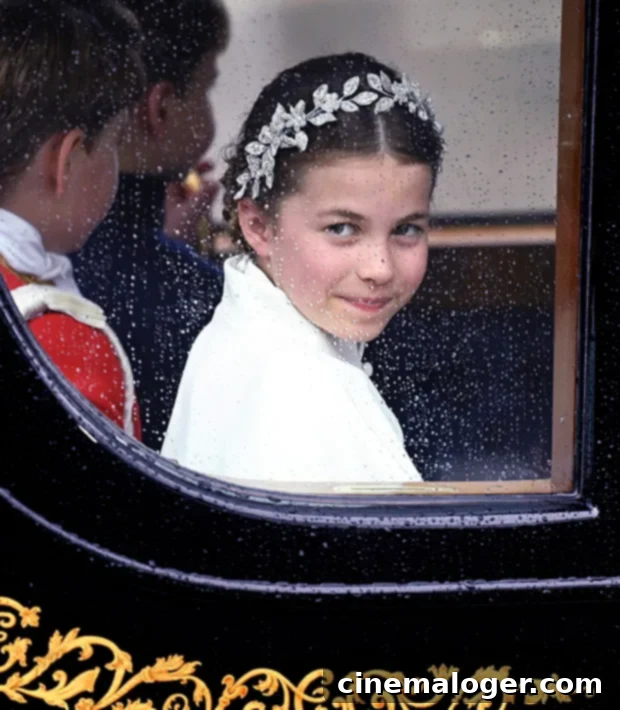 Princess Charlotte's Coronation Smile: A Striking Echo of Diana 2 princess charlotte