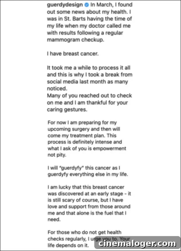 RHOM Star Guerdy Abraira's Frightening Breast Cancer Revelation 2 Guerdy Abraira