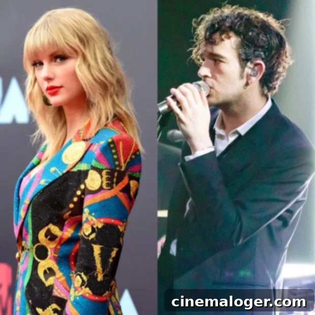 Matty Healy and Blake Lively Back Taylor Swift in Philly After NYC Kiss Rumors 2 Matty Healy at Taylor Swift's Eras Tour