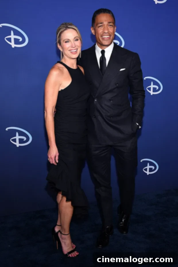 Amy Robach and T.J. Holmes Tackle Half Marathon Six Months After Romance Revealed 2 Amy Robach and T.J. Holmes smiling after finishing the Brooklyn Half Marathon