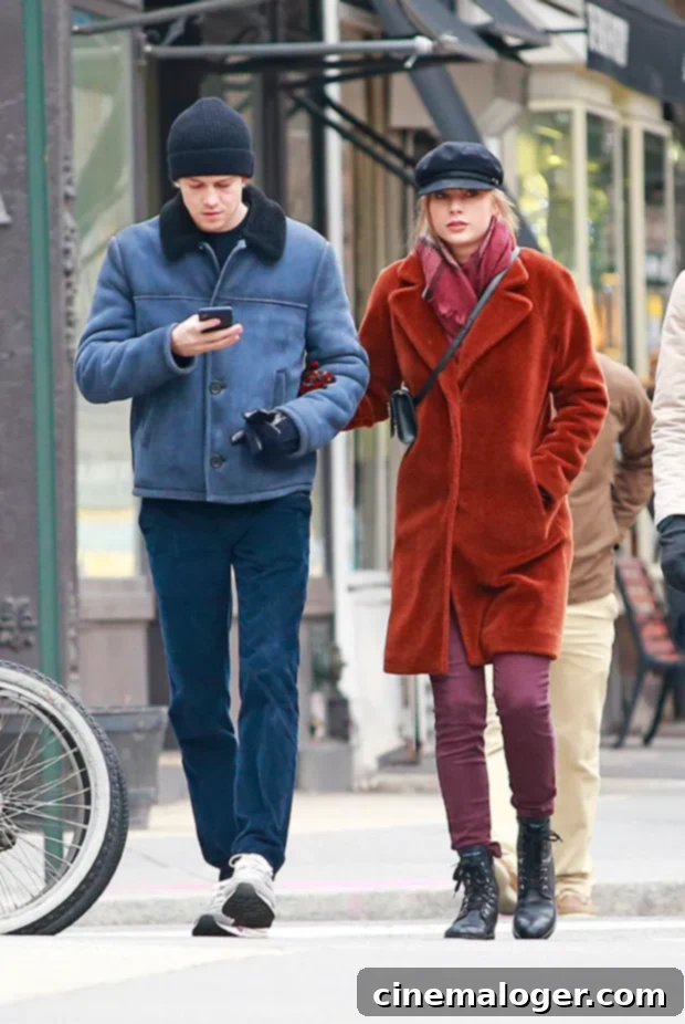 Joe Alwyn Makes First Major Public Appearance At Cannes Since Taylor Swift Split 3 Taylor Swift and Joe Alwyn during their private six-year relationship.