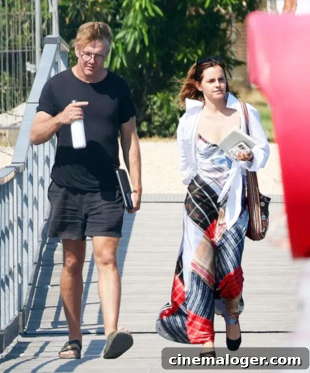 Emma Watson, 33, Steps Out With New Man Ryan Walsh In Italy Following Brandon Green Split 2 Emma Watson and Ryan Walsh in Venice