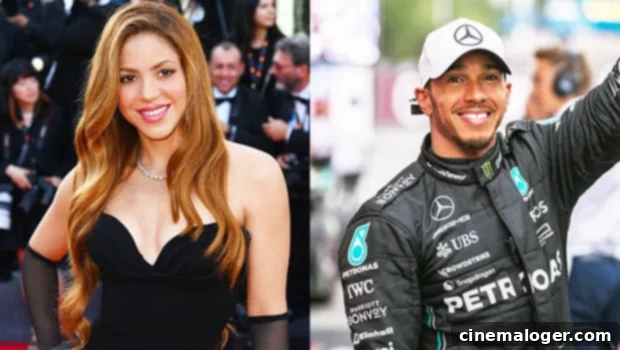 Shakira and Lewis Hamilton: Igniting a Flirty Fun Romance 2 Shakira and lewis hamilton