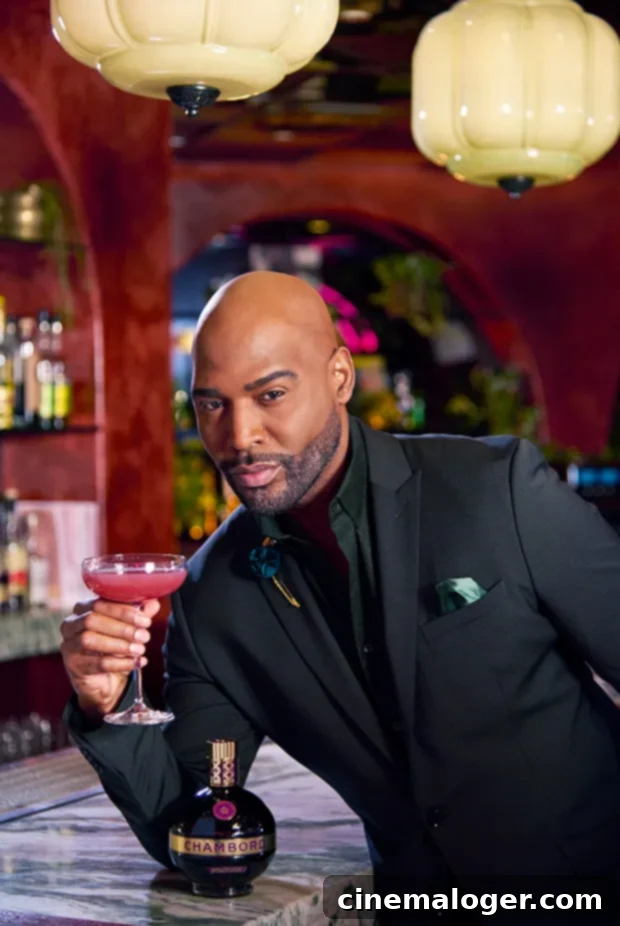 Karamo Hints At A-Listers' Hidden Family Drama On His Couch 2 Karamo Brown for Chambord