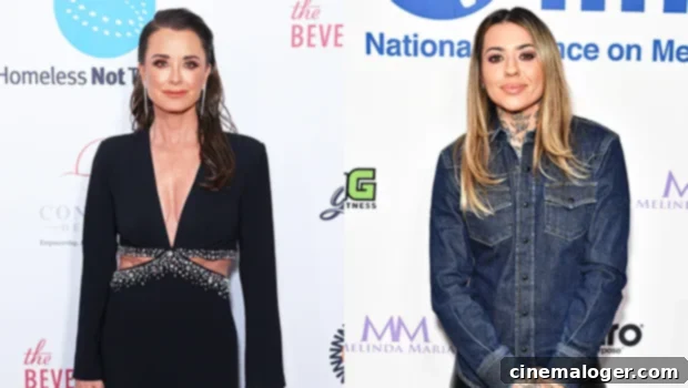 Kyle Richards Stays Coy On Morgan Wade Rumors, Declares She's Not Single 2 kyle richards morgan wade dating rumors