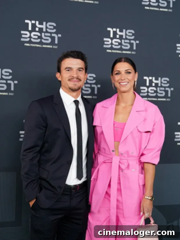 Alex Morgan and Servando Carrasco's Marriage: All You Need to Know 2 Alex Morgan and Servando Carrasco attend an event.