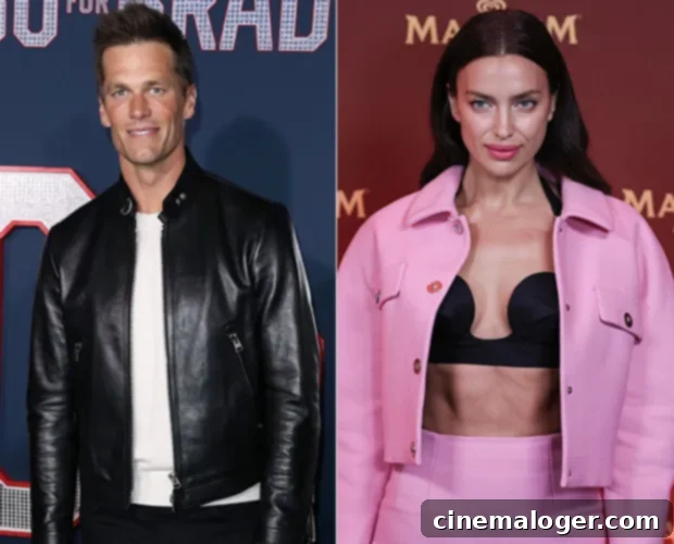 Tom Brady & Irina Shayk Spotted Cozying Up At His House 2 Irina Shayk and Tom Brady captured together in a car near his Los Angeles home, sparking dating speculation.