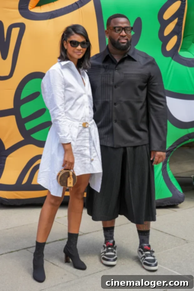 Chanel Iman Welcomes First Child With Davon Godchaux and Reveals Baby's Name 5 Chanel Iman and Davon Godchaux