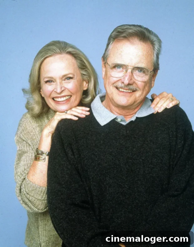 William Daniels' Family: A Look at His Children and Grandchildren 2 William Daniels and Bonnie Bartlett, married for over 70 years, share a tender moment.