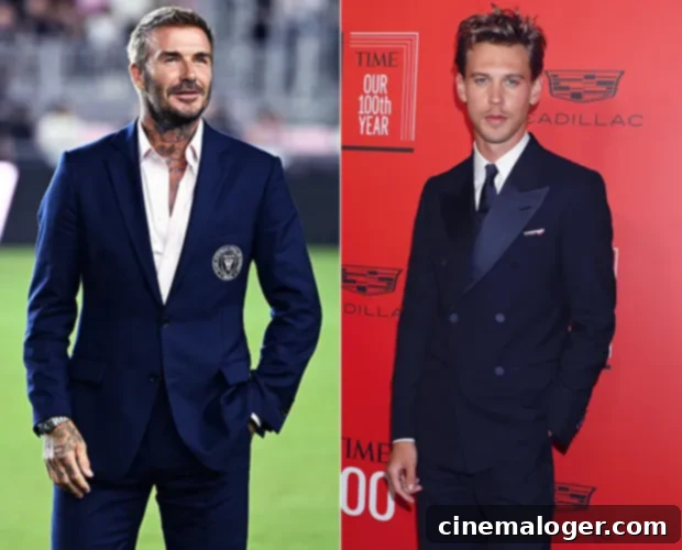 David Beckham and Austin Butler Go Viral Lifting Tree for Stranded Drivers 2 Austin Butler and David Beckham