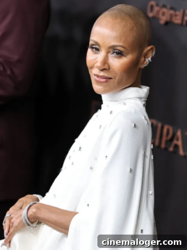Jada Pinkett-Smith's Silver Hair 'Comeback' Amidst Alopecia 2 jada pinkett smith