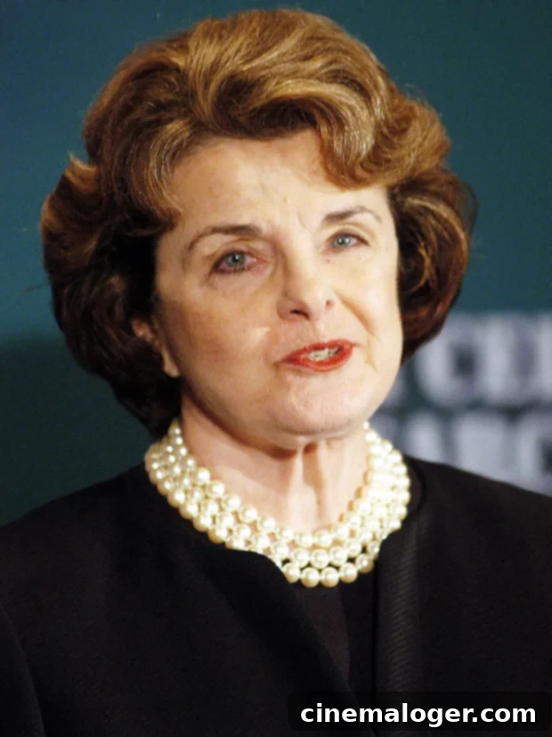 Longtime Democratic Senator Dianne Feinstein Dies at 90 2 Dianne Feinstein in the U.S. Senate