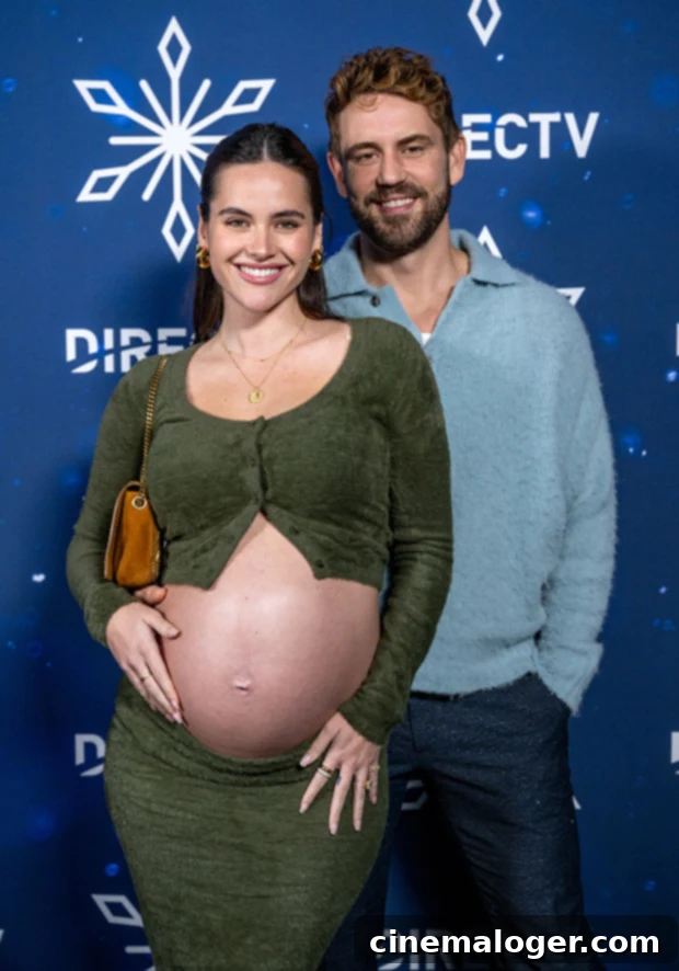 Bachelor Alum Nick Viall Is A Dad First Look At His Baby Girl 2 Nick Viall, a prominent figure from Bachelor Nation, attending a public event.