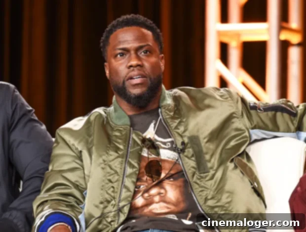 Kevin Hart's Wheelchair Injury Aftermath: 'My Penis Looks Like A Thumb' 2 Kevin Hart, comedian and actor, showcasing his signature energetic persona before his recent injury.