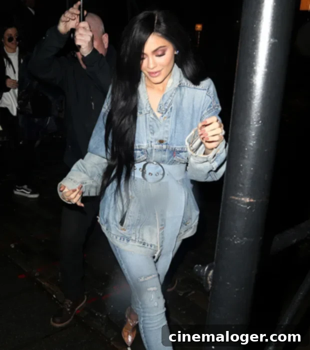 Kylie Jenner Flaunts Bold Braless Denim Look As Timothee Chalamet Romance Heats Up 2 Kylie Jenner