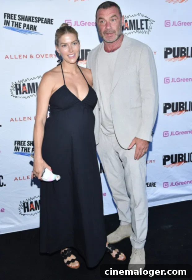 Liev Schreiber and Taylor Neisen Embrace Parenthood with First Child 2 Liev Schreiber and Taylor Niesen enjoying a family outing in New York City after the secret birth of their daughter.