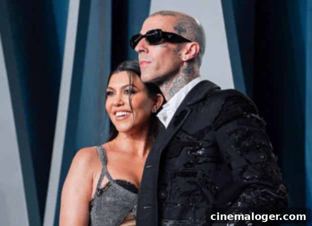 Kourtney and Travis Pre-Birth Jitters 2 Kourtney Kardashian and Travis Barker