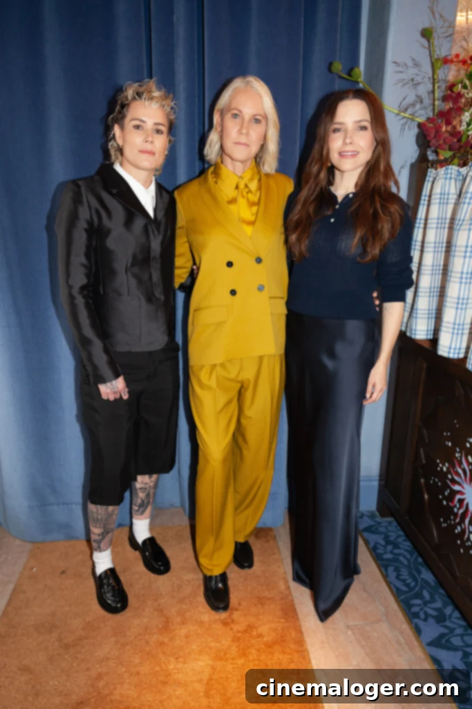 Ashlyn Harris Slams Cheating Rumors Amid Krieger Divorce 2 Ashlyn Harris, Rennae Stubbs, Sophia BushKALLMEYER CELEBRATES SS24 COLLECTION WITH SALON PRESENTATION AT NINE ORCHARD, Corner Bar Dining Room at Nine O, Manhattan, New York, United States - 13 Sep 2023
