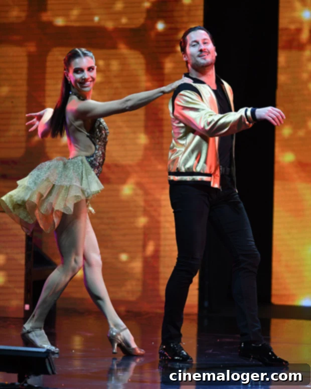 Val Chmerkovskiy and Jenna Johnson's Evolving Love: From Ballroom to Baby 3 Jenna Johnson and Val Chmerkovskiy dancing together