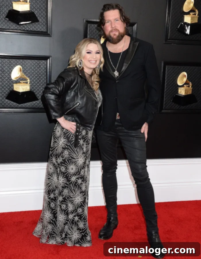 Zach Williams: 5 Essential Insights Before His CMA Country Christmas Performance 2 Crystal Williams and Zach Williams at the 2020 Grammy Awards