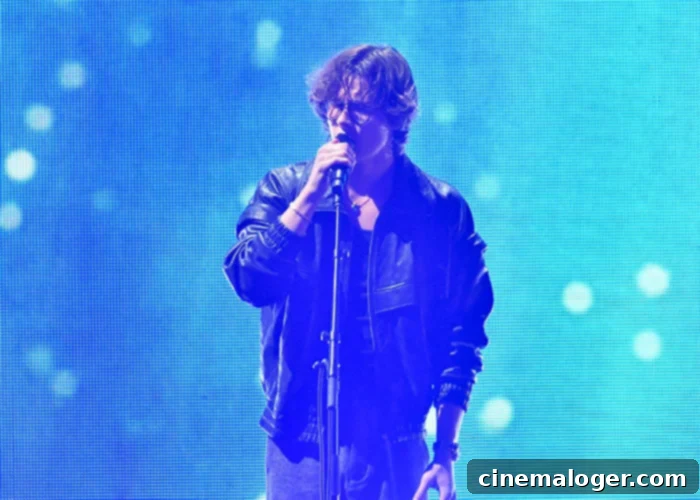 David Kushner: The TikTok Sensation's Journey to Stardom 2 David Kushner performing