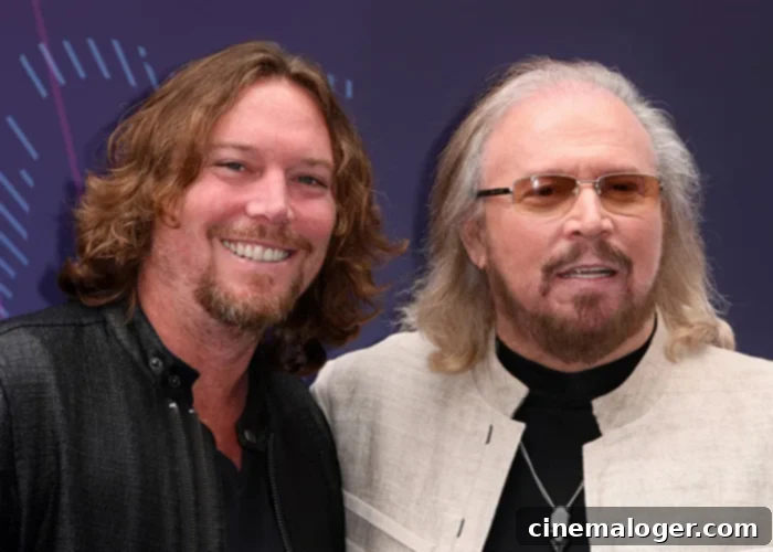 Barry Gibb's 5 Children: Meet Steve Gibb and The Rest of His Family 2 Ashley Gibb and Barry Gibb