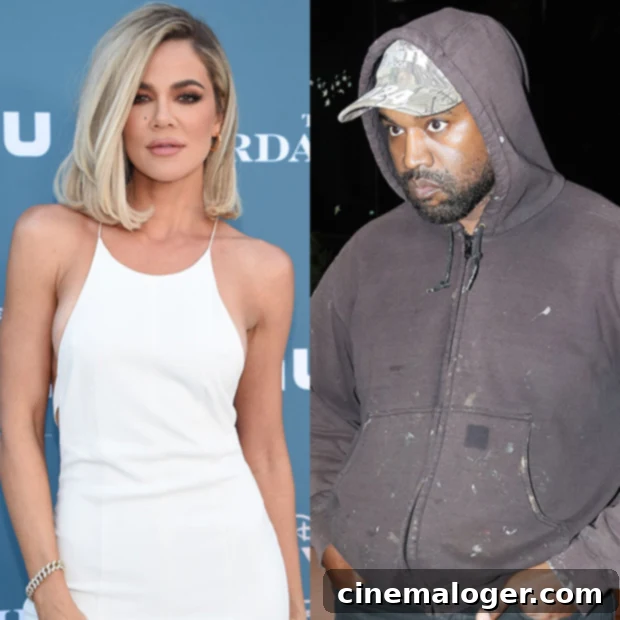 Khloe Kardashian and Kanye West's Surprising Courtside Embrace 2 Kanye West, Khloe Kardashian