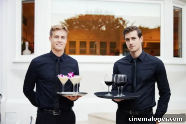 Luxury Events Elevated: Impeccable Service by Our Runway-Ready Staff 2 waiters