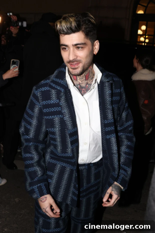 Zayn Malik's Dapper Return to Paris Fashion Week 2 Zayn Malik