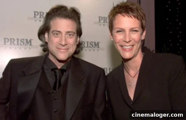 Hollywood's Heartfelt Farewell to Richard Lewis Led by Larry David and Jamie Lee Curtis 2 Richard Lewis, Jamie Lee Curtis