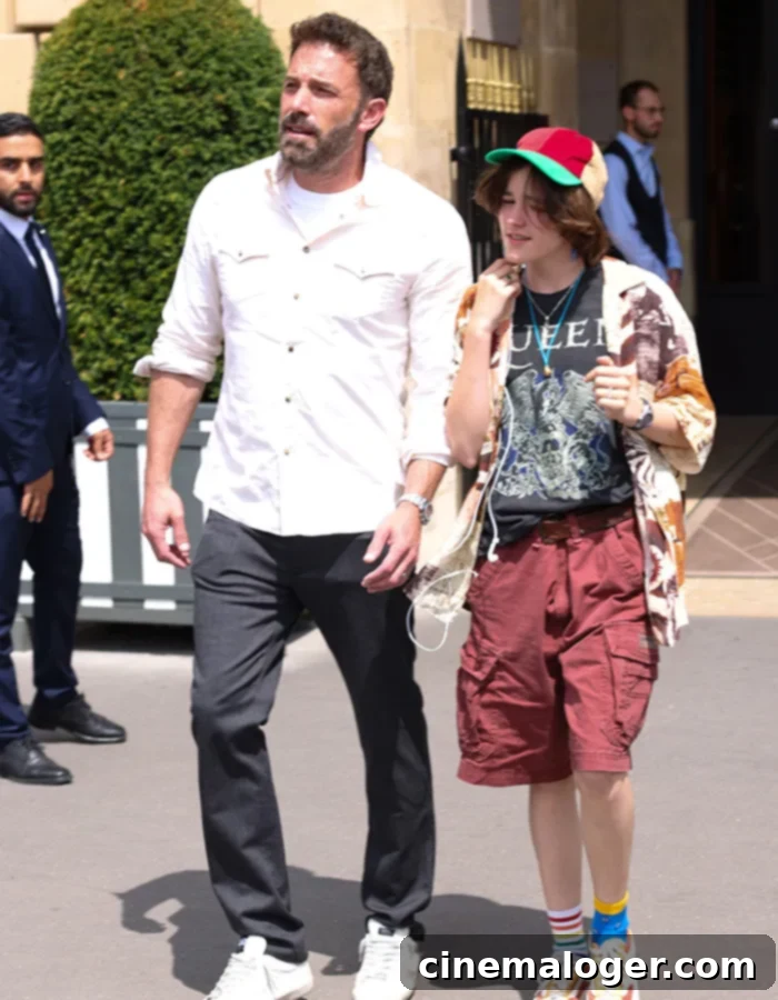Jennifer Garner and Ben Affleck's Child, Seraphina, Is Now Fin Affleck 2 Ben Affleck and child Fin Affleck