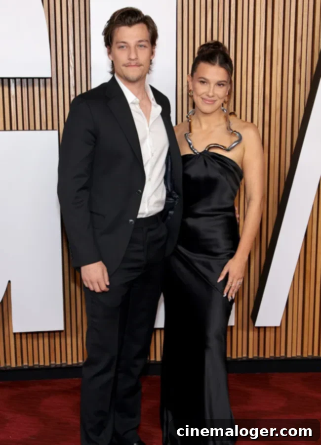 Millie Bobby Brown Flaunts Wifey Shorts with Jake Bongiovi 2 Jake Bongiovi and Millie Bobby Brown