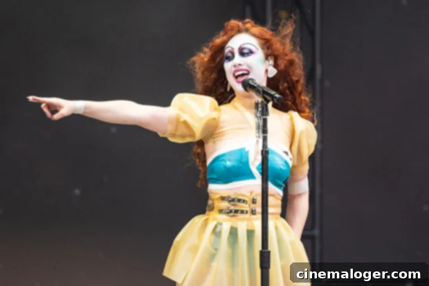 Bonnaroo Backstage: Kacey Musgraves and Chappell Roan in Casual Snapshot 2 Kacey Musgraves at a festival