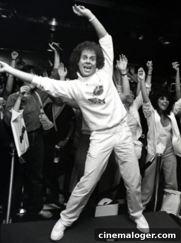 Richard Simmons, The Man Who Made Fitness Fun, Dies at 76 2 Richard Simmons during Release of New Exercise Video