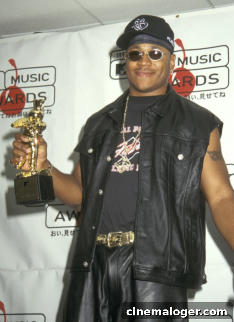 The Video Vanguard Pantheon All MTV VMA Honorees 13 LL Cool J during 1997 MTV Video Music Awards at Radio City Music Hall in New York City, New York, United States. (Photo by Ron Galella/Ron Galella Collection via Getty Images)
