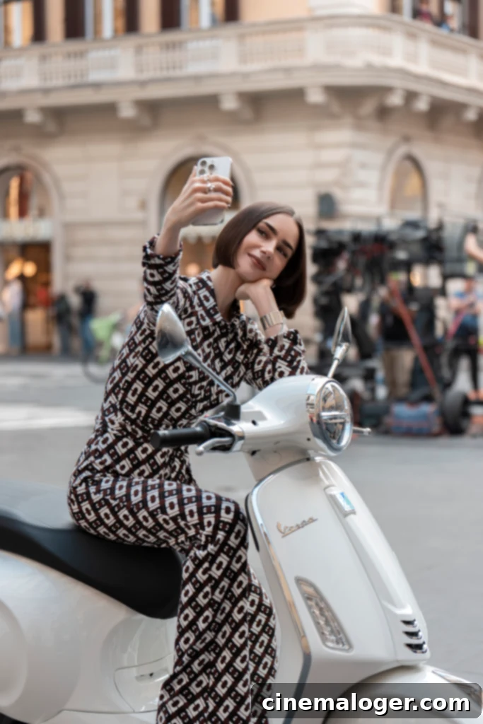 Emily in Paris Season 5 Trailer and Release Date Revealed 4 Emily in Paris. Lily Collins as Emily in Season 5 of Emily in Paris. Cr. Giulia Parmigiani/Netflix © 2025