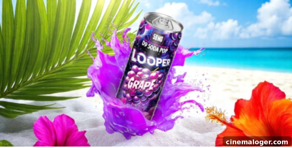 Looper's THC Soda: Hemp-Infused Relaxation in Every Sip 2 Looper