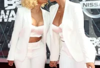 Amber Rose Blac Chyna Kiss Supports Gay Marriage at BET Awards