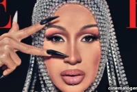 Cardi B Dazzles on Elle in Diamonds and Her Labret Piercing