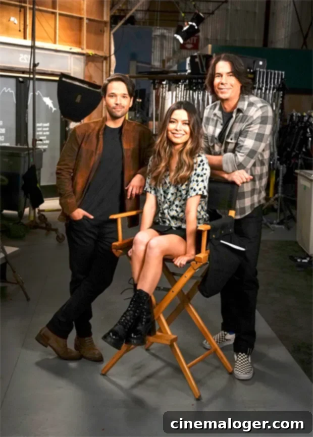 iCarly Cast: Nathan Kress, Miranda Cosgrove, and Jerry Trainor