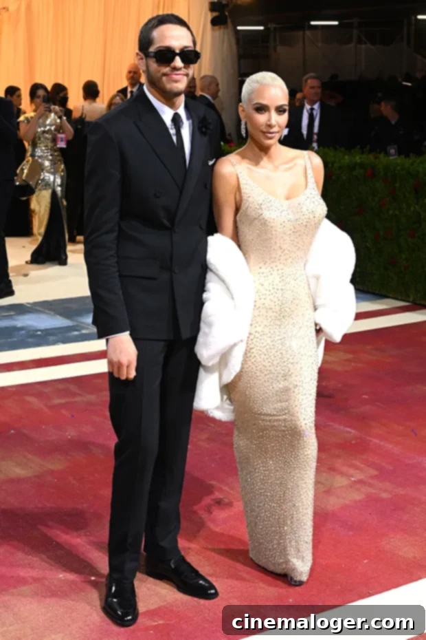 Kim Kardashian Pete Davidson Met Gala 