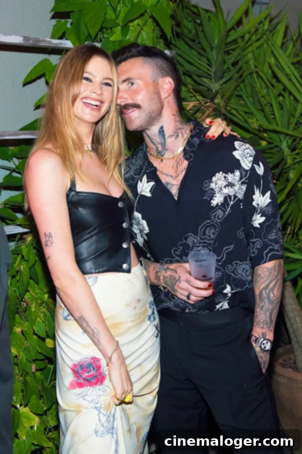 Adam Levine Behati Prinsloo