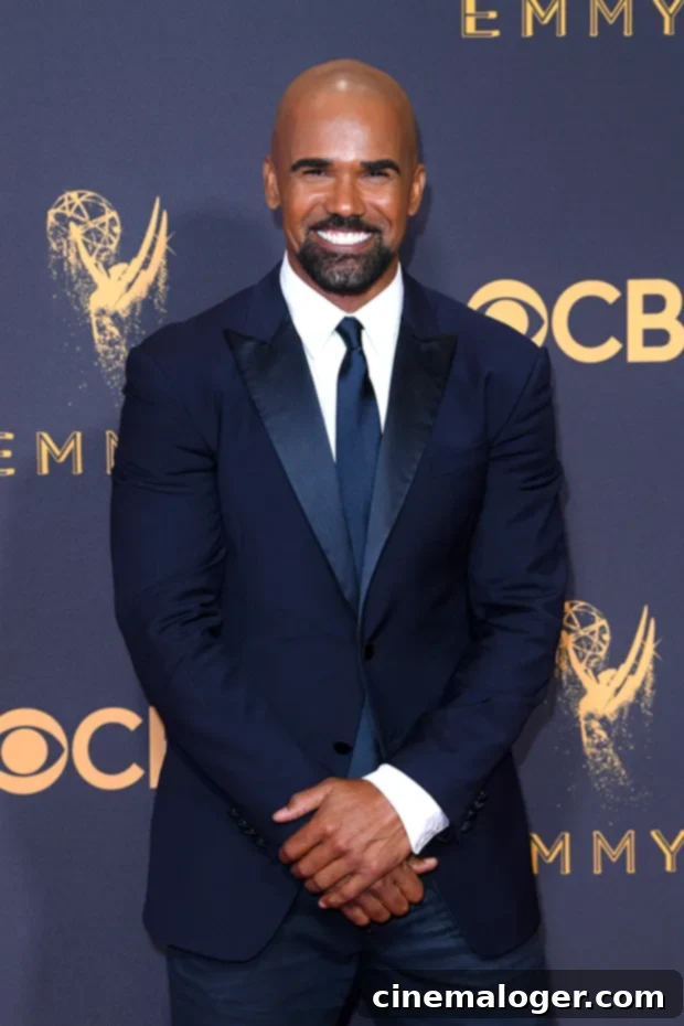 Shemar Moore at an event, possibly prior to his baby announcement.