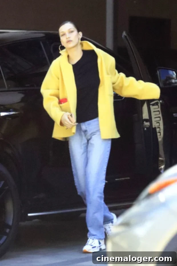 Bella Hadid Street Style NYC